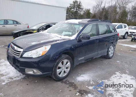 2012 Subaru Outback 2.5I from USA, damaged, VIN 4S4BRBACXC3285940